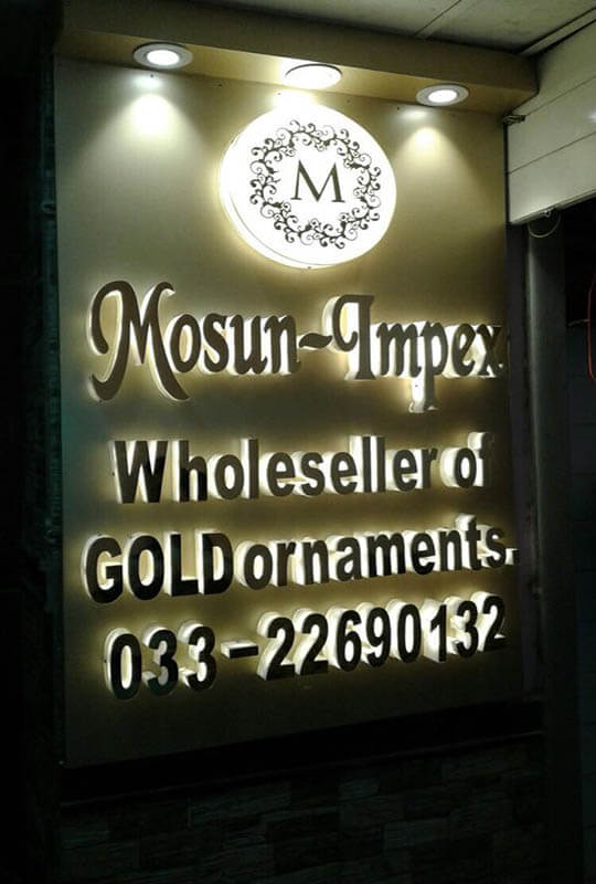 Leading Glowsign Board Manufacturing Company in Kolkata